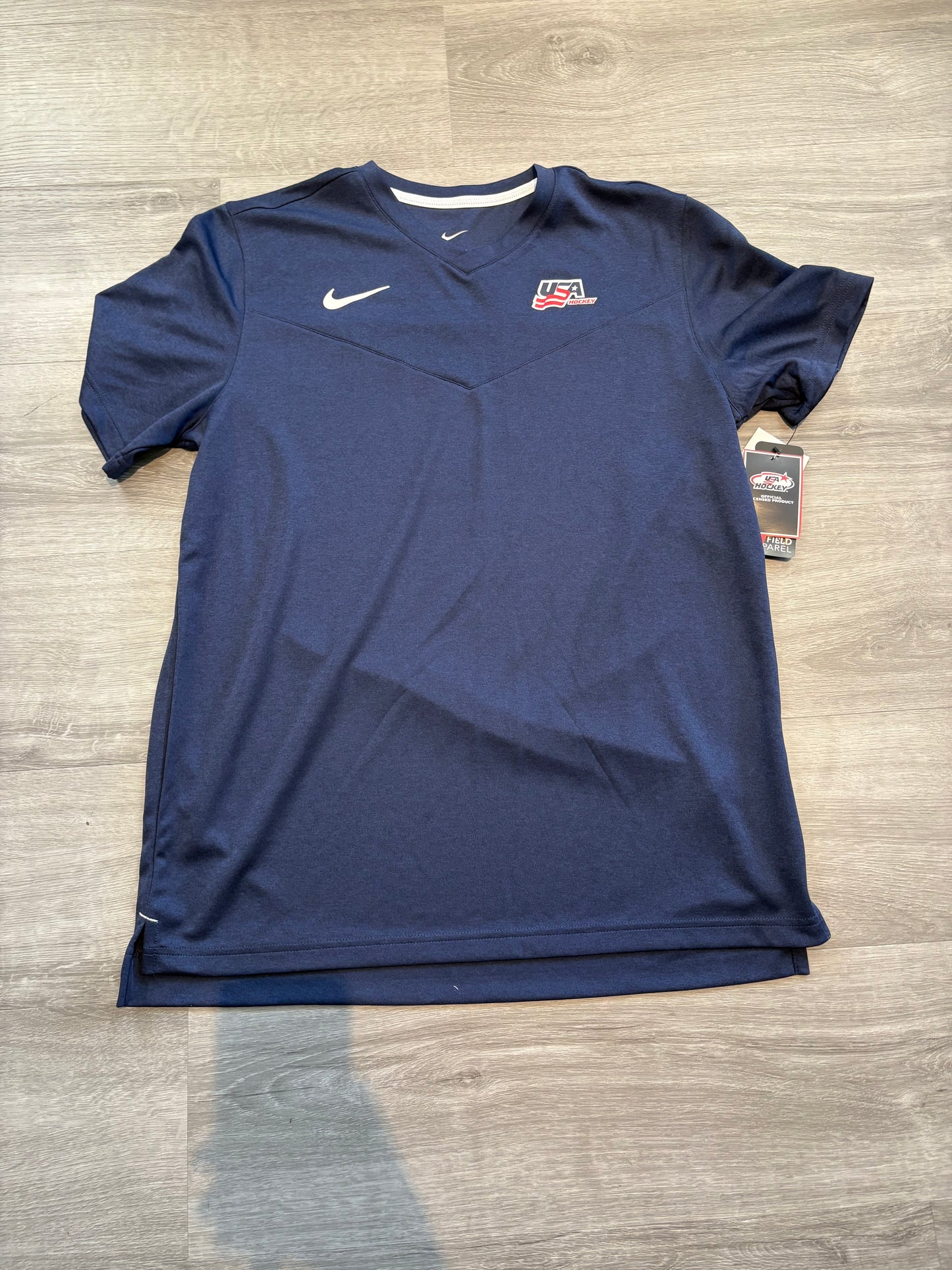 New Team USA Blue Nike Short Sleeve Shirt (Large)