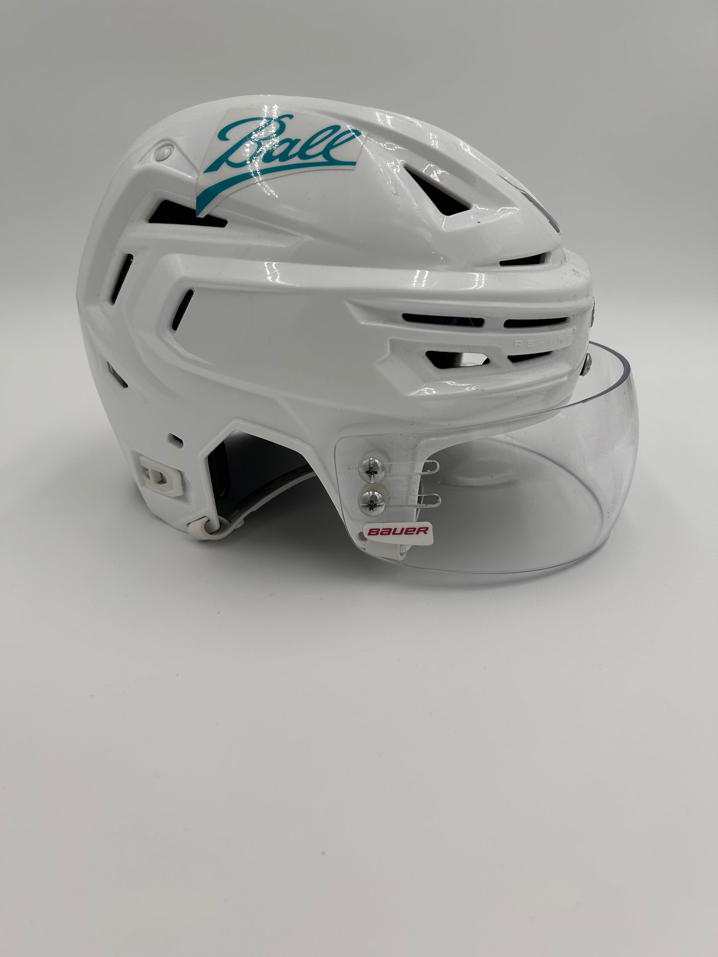 Colorado Avalanche 2021/22 Stanley Cup Finals Game Worn Away Helmets
