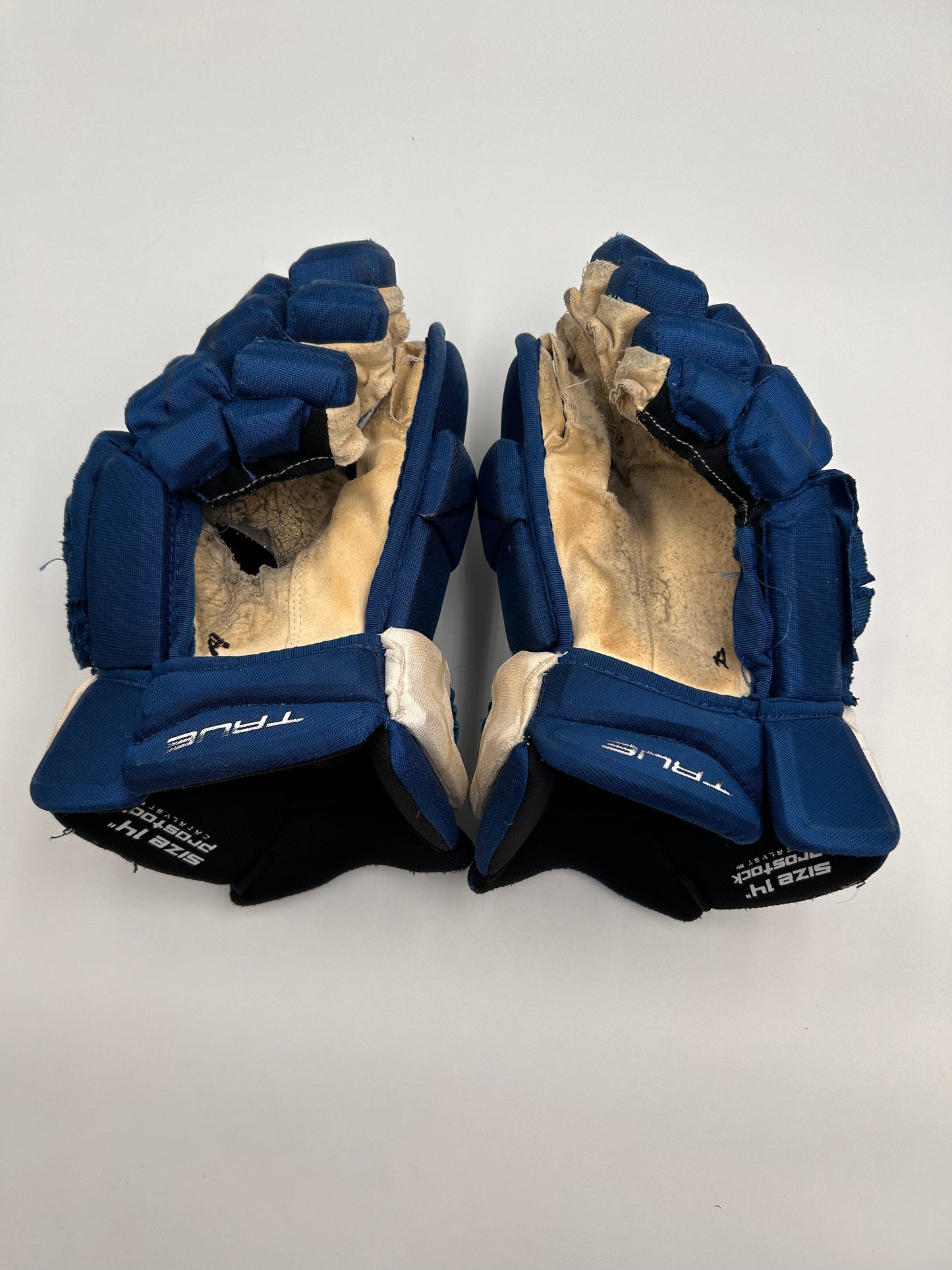 Ben Meyers Colorado Avalanche Game Worn Gloves