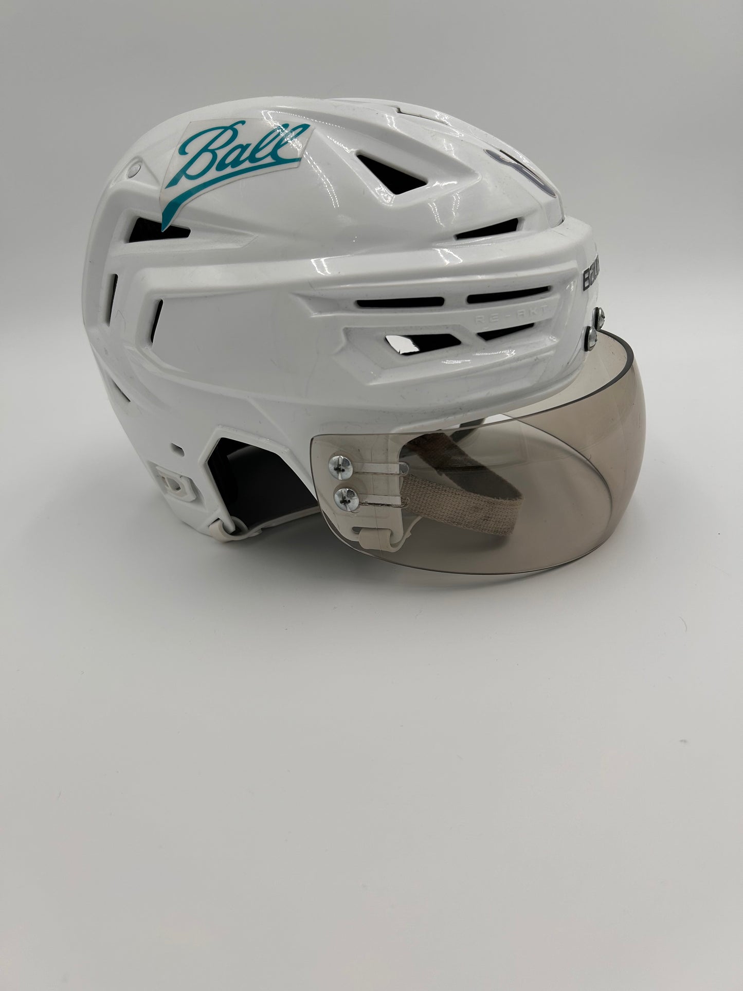 Colorado Avalanche 2021/22 Stanley Cup Finals Game Worn Away Helmets