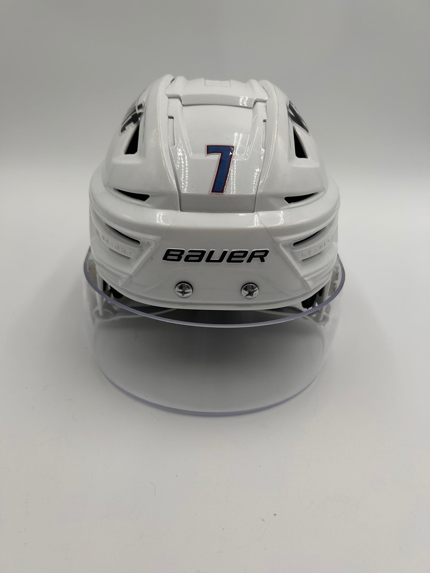 Colorado Avalanche 2022/23 Stanley Cup Playoff Worn Helmets