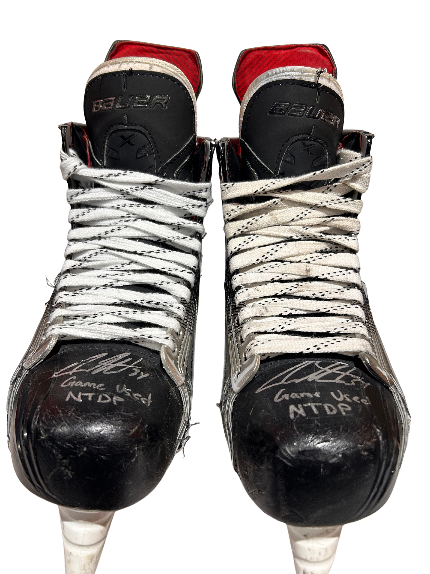 Auston Matthews Game Worn USNTDP Skates