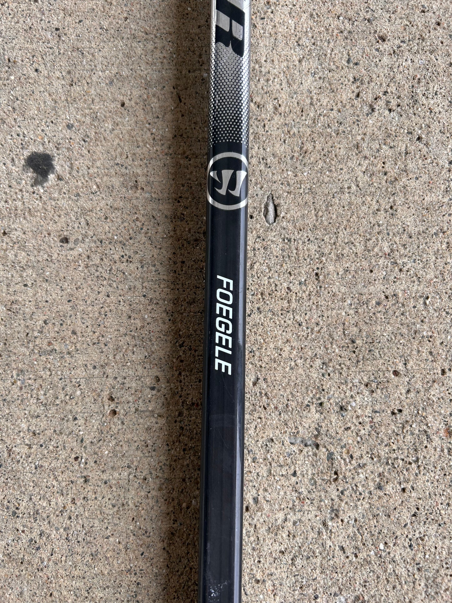 Warren Foegele Carolina Hurricanes Game Used Stick