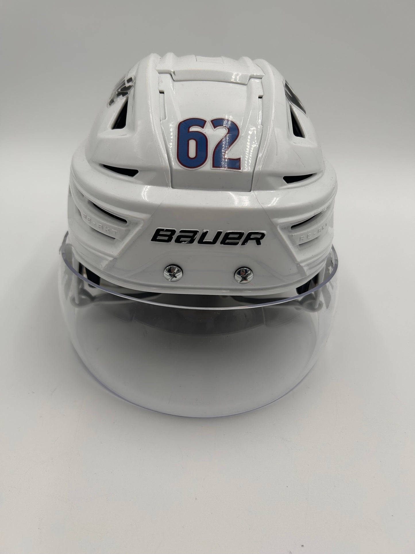 Colorado Avalanche 2022/23 Stanley Cup Playoff Worn Helmets