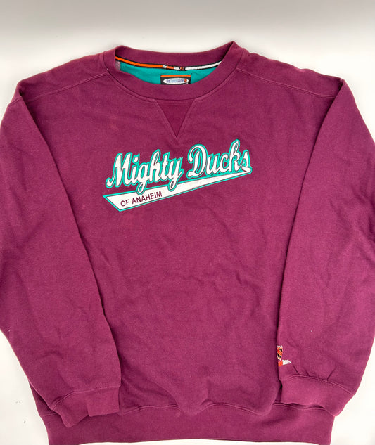 Mighty Ducks of Anaheim Throwback Crewneck