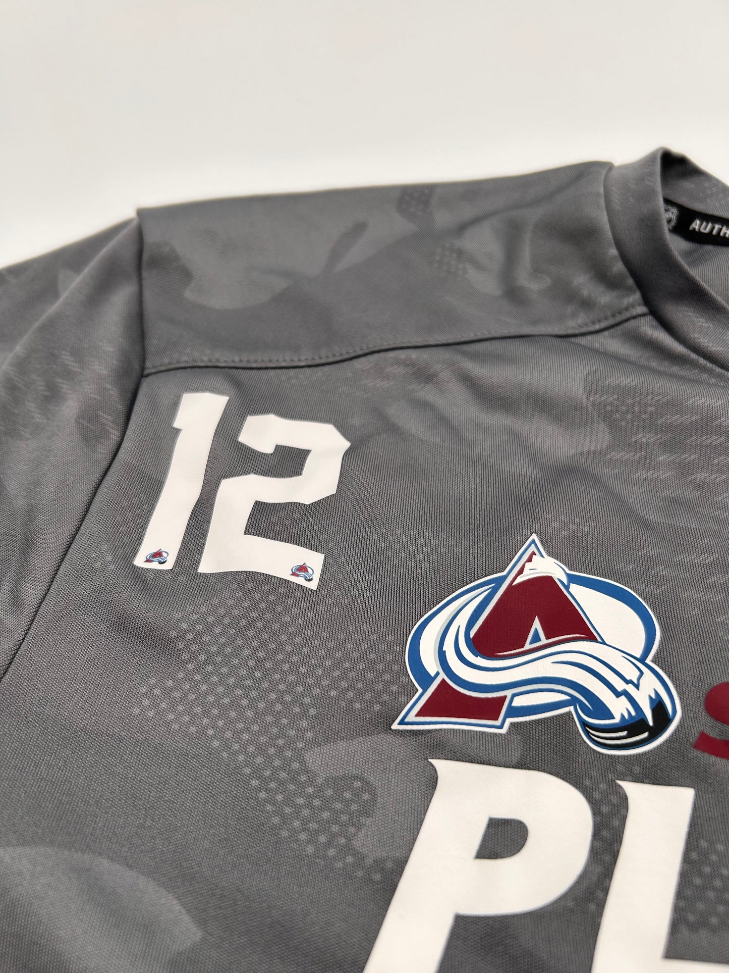 Colorado Avalanche 2021 Playoff Player Worn Shirts