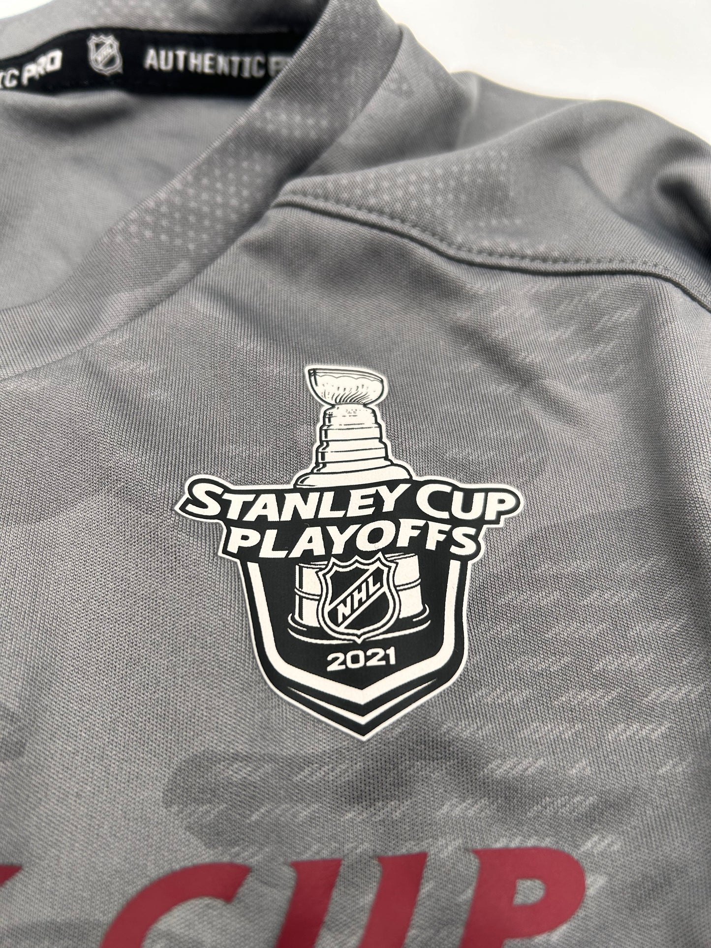 Colorado Avalanche 2021 Playoff Player Worn Shirts