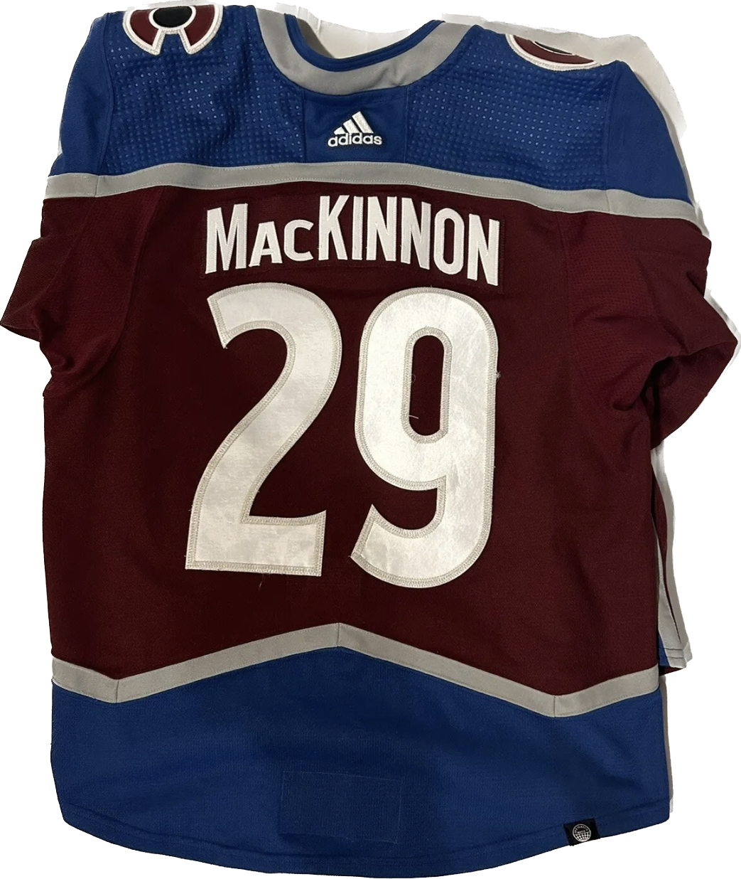 Nathan MacKinnon 2022/23 Colorado Avalanche Home #29 Game Worn Jersey