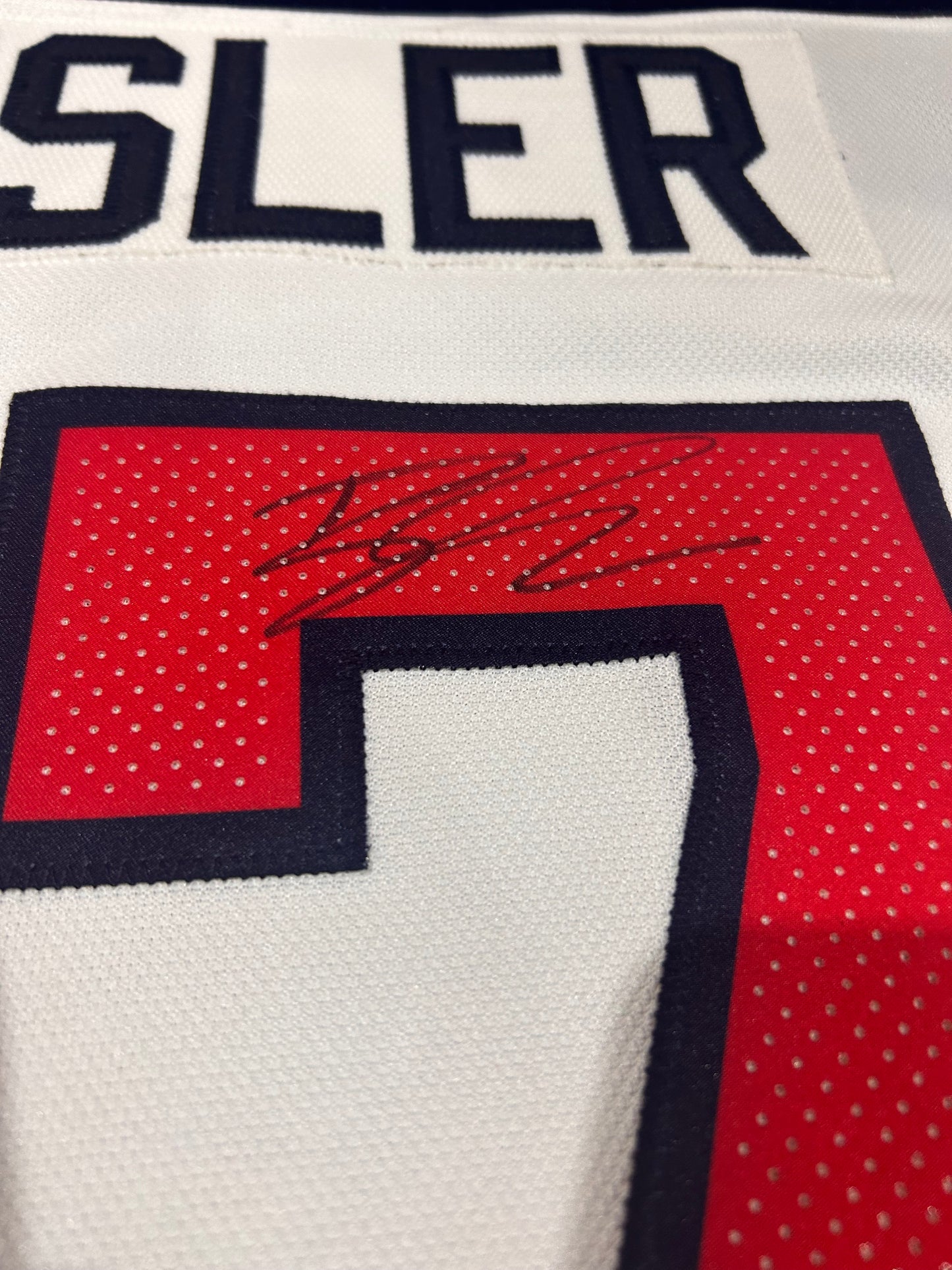 Ryan Kesler 2016 USA World Cup of Hockey White #17 Game Worn Jersey