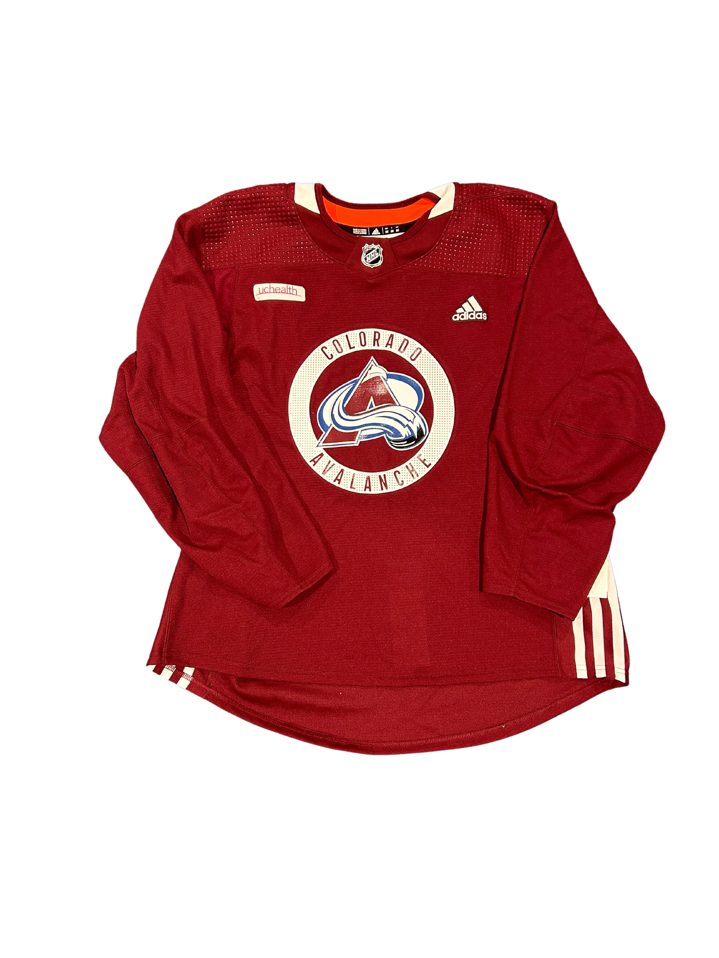 Colorado Avalanche Practice Jersey (UC Health Patch)