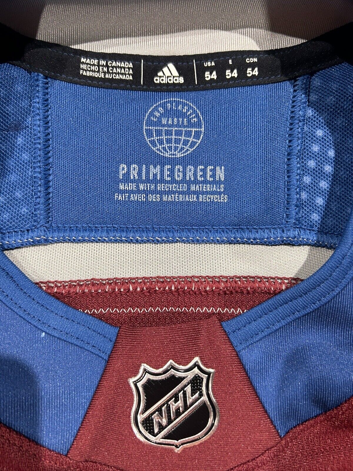 Nathan MacKinnon 2023/24 Opening Night Game Worn Jersey