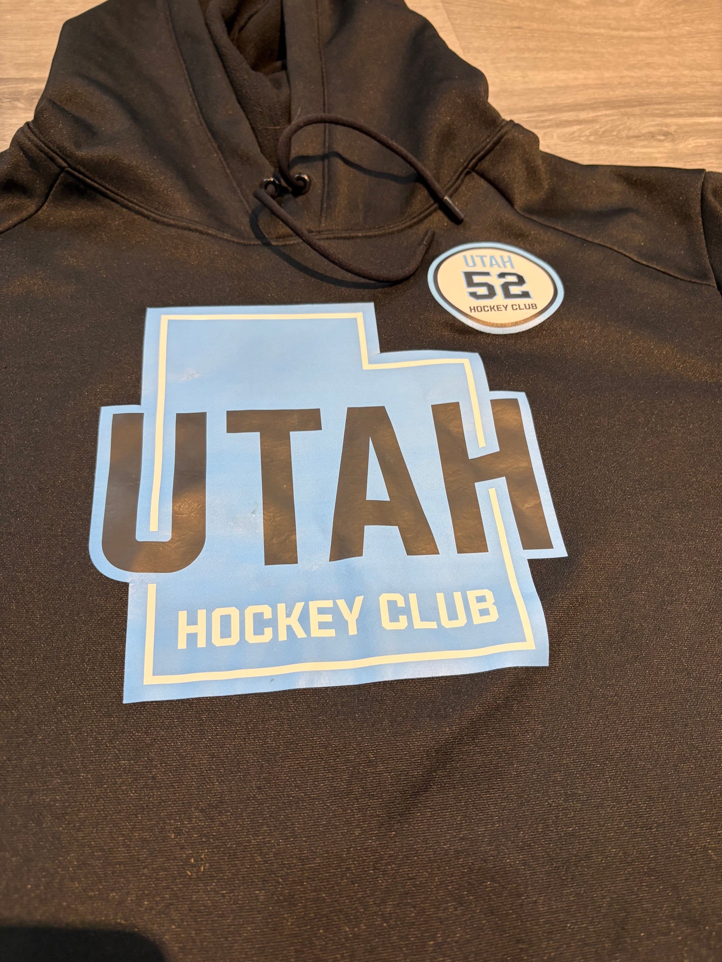 Utah Hockey Club Player Worn Black Hoodies