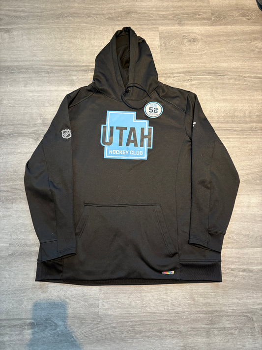 Utah Hockey Club Player Worn Black Hoodies