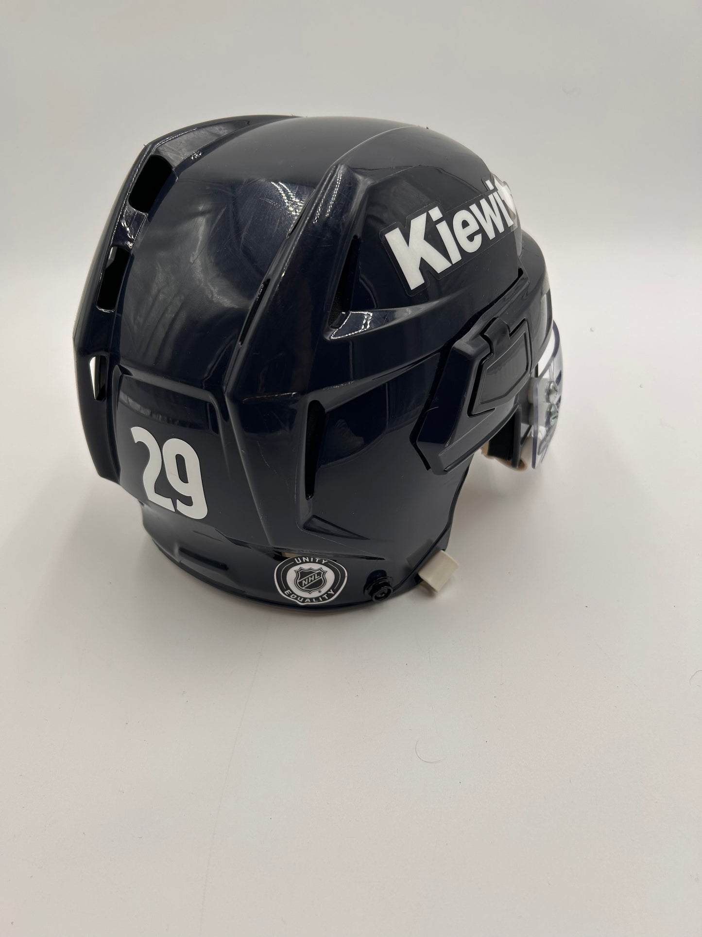 Nathan MacKinnon 2022/23 Game Worn Alternate Helmet