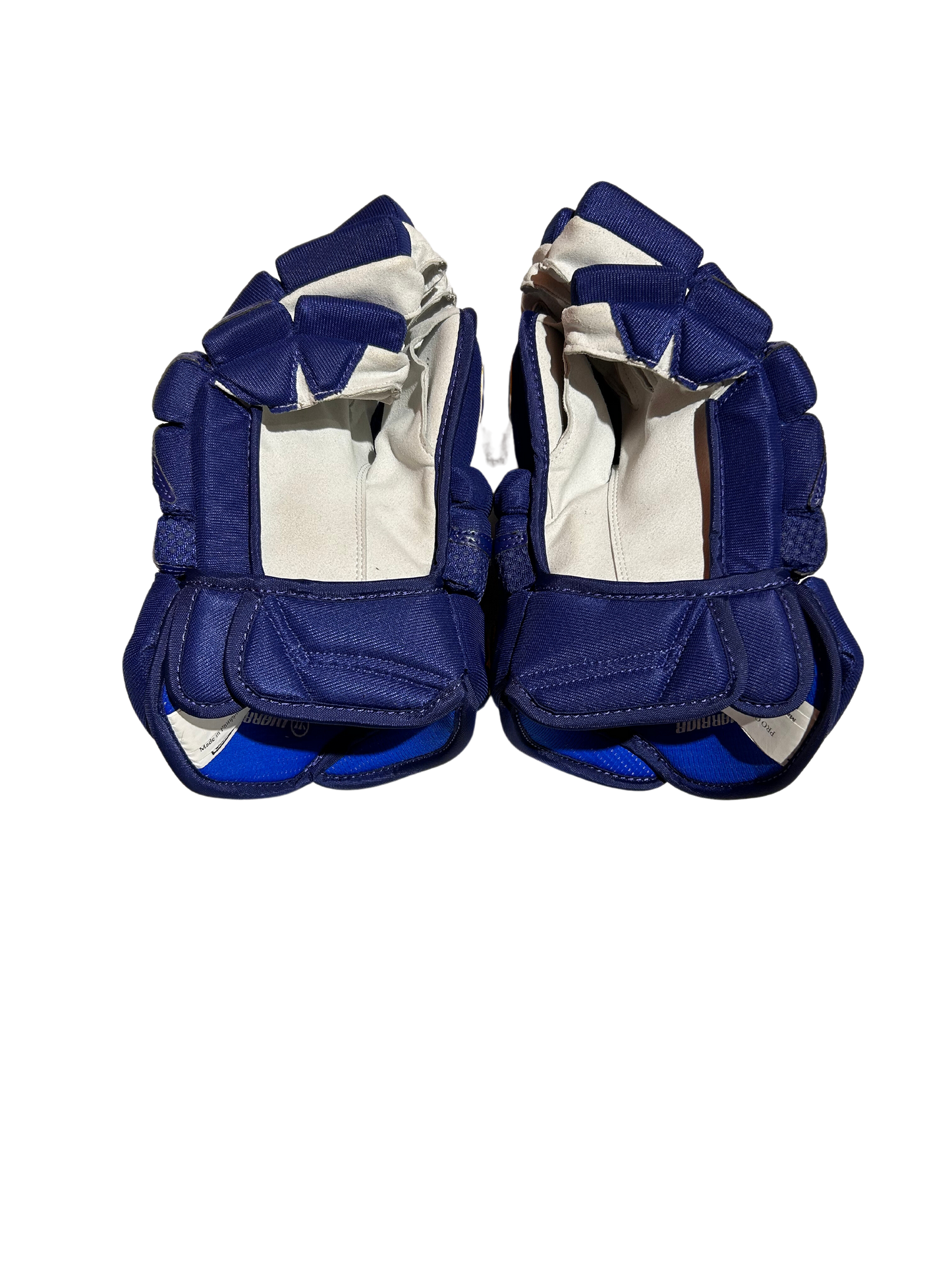 New Navy & Gold Team Sweden 15" Warrior QR1 Pro Gloves (Multiple Options)