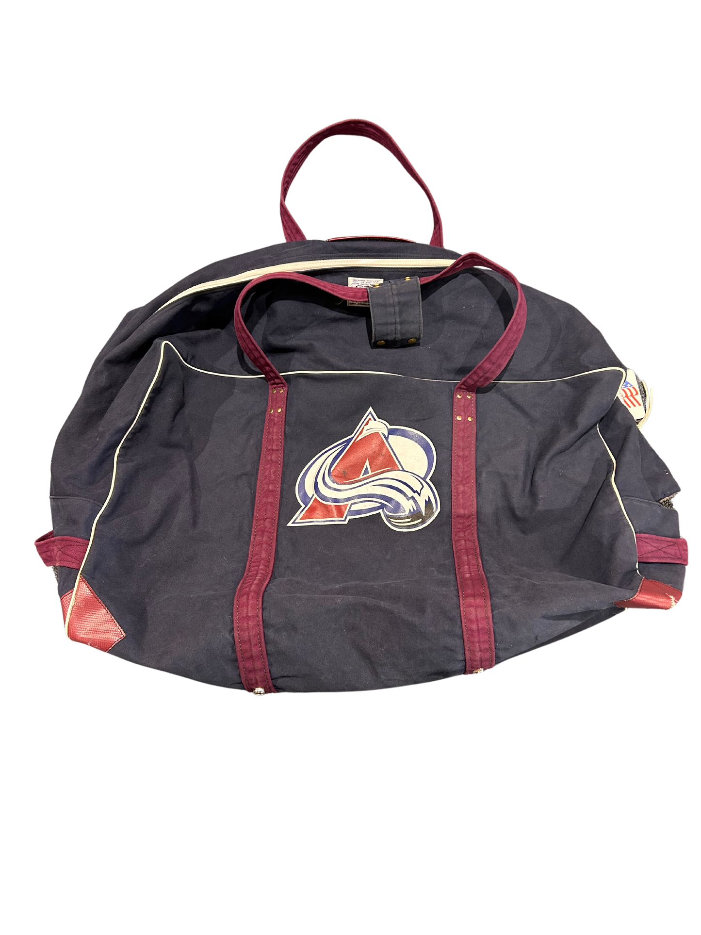Colorado Avalanche Blue Gerry Crosby Player Carry Bag