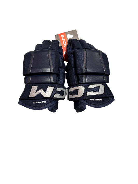 New Shane Bowers Navy Colorado Avalanche 14" CCM HG97PP Gloves