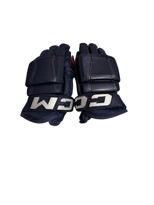 New Team Issued Navy Colorado Avalanche CCM HG97 Gloves (Multiple Sizes)