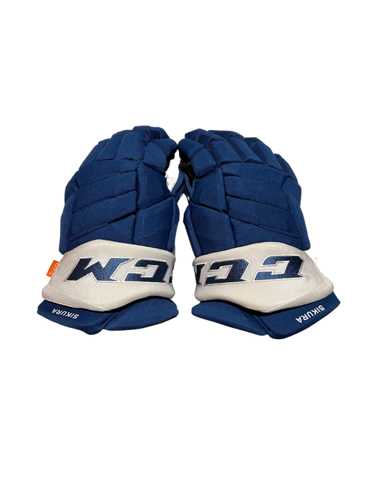 New Sikura Blue Colorado Avalanche CCM 14" Jetspeed Gloves