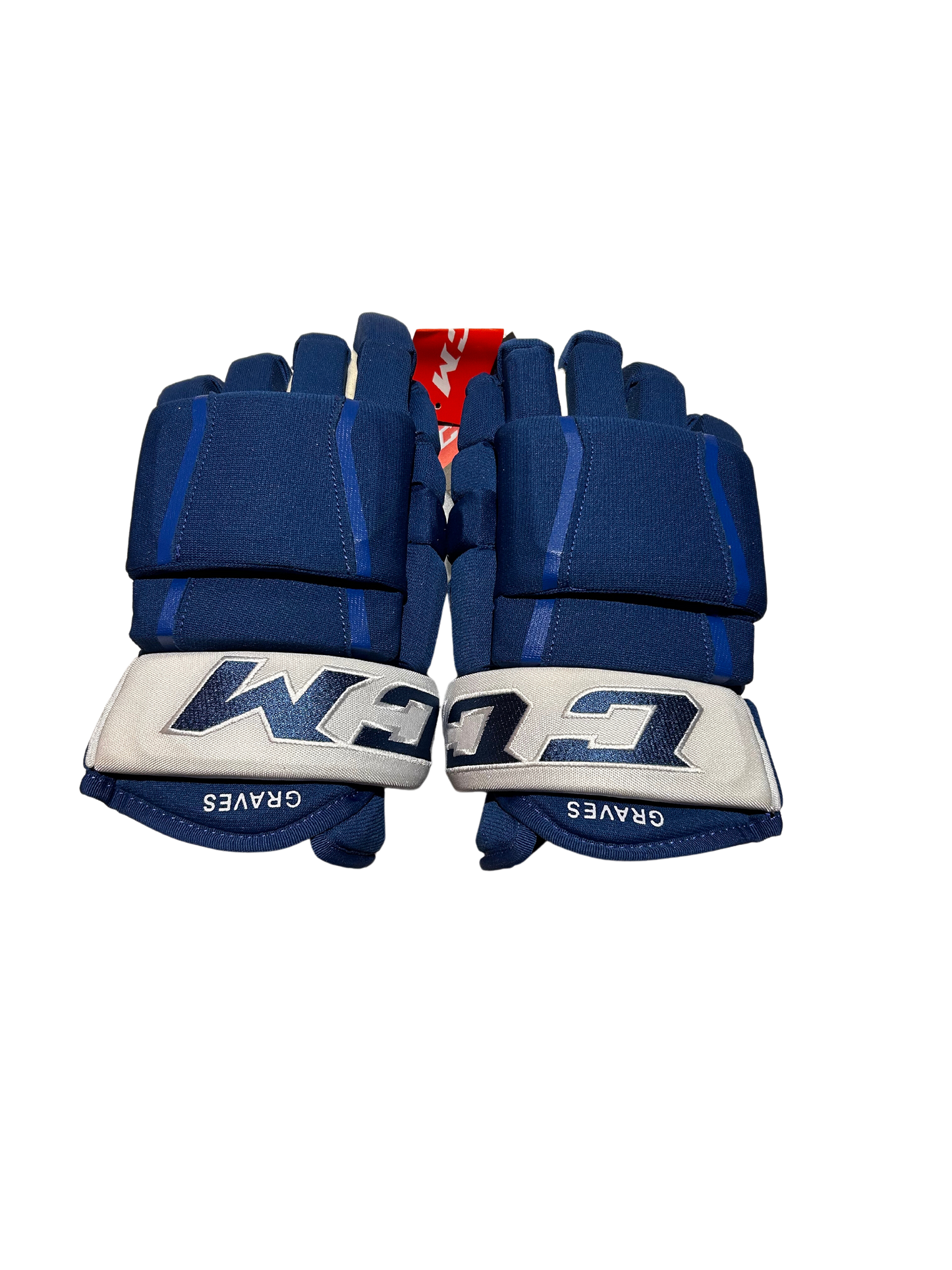 New Player Issued Blue Colorado Avalanche CCM HG97 Gloves (Multiple Sizes)