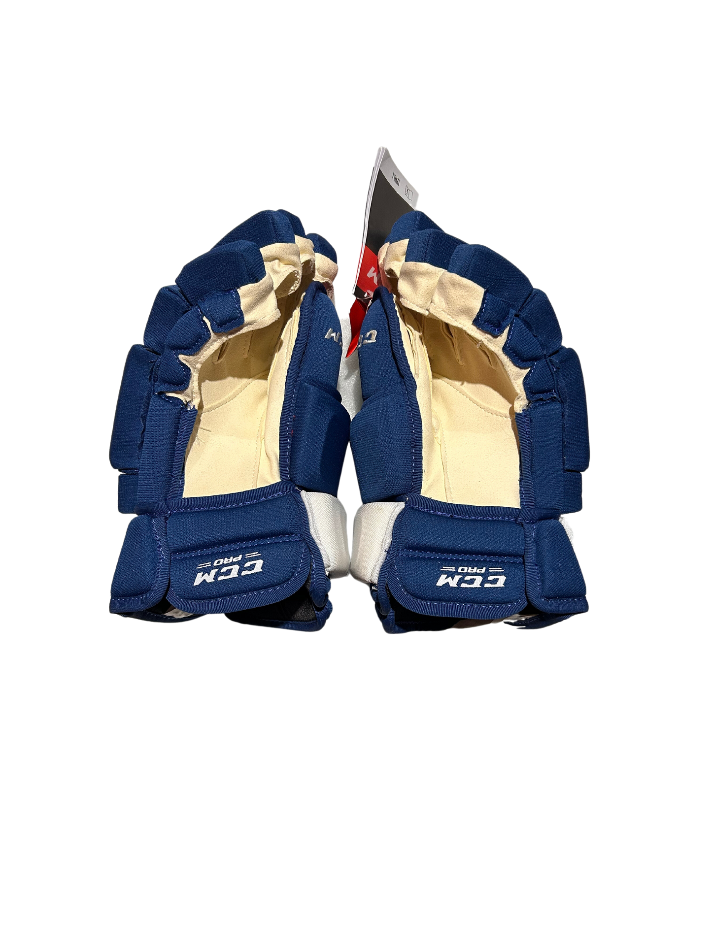 New Player Issued Blue Colorado Avalanche CCM HG97 Gloves (Multiple Sizes)