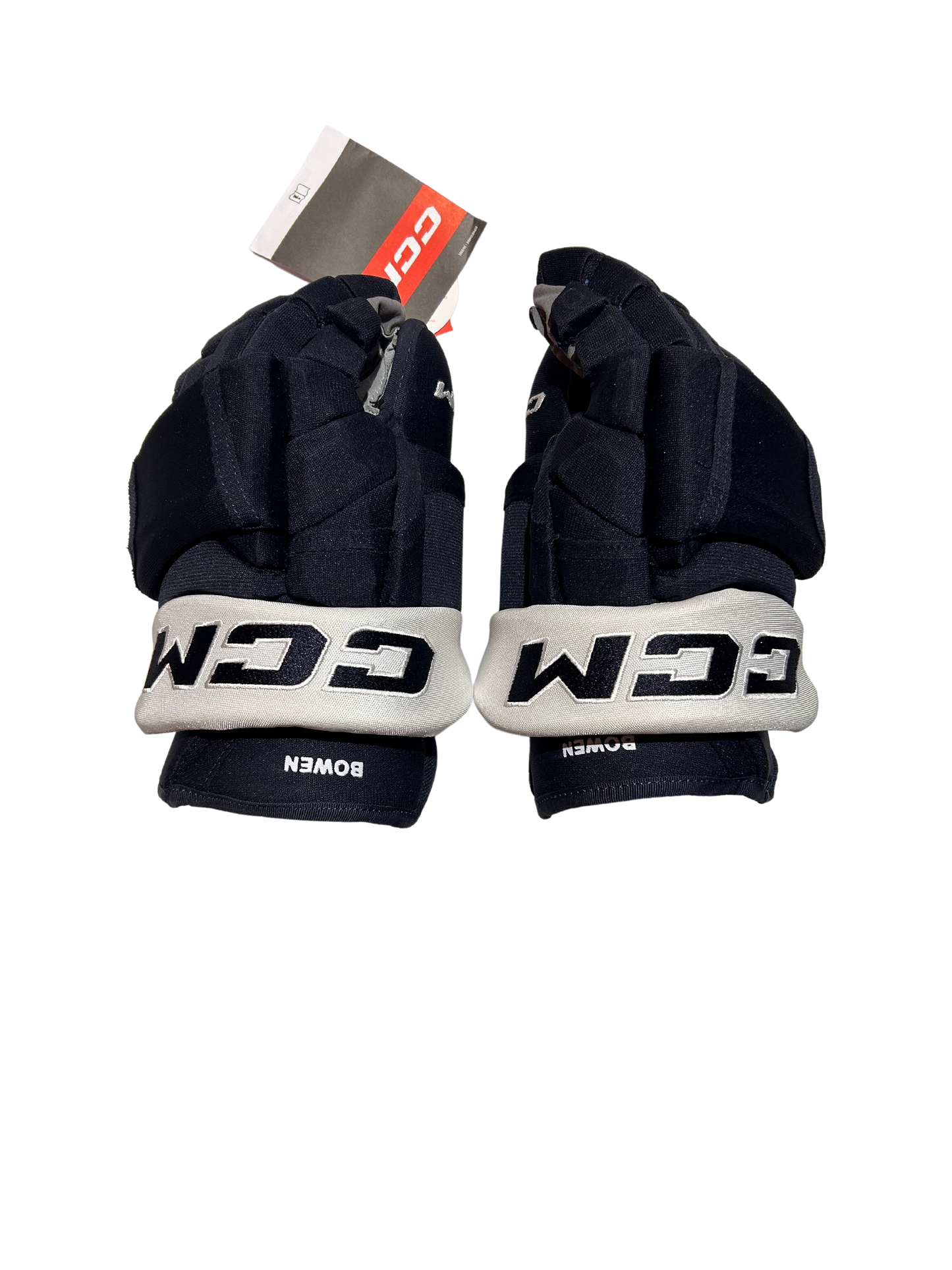 New Bowen Byram Navy & White Colorado Avalanche 14" CCM HG12PP Gloves