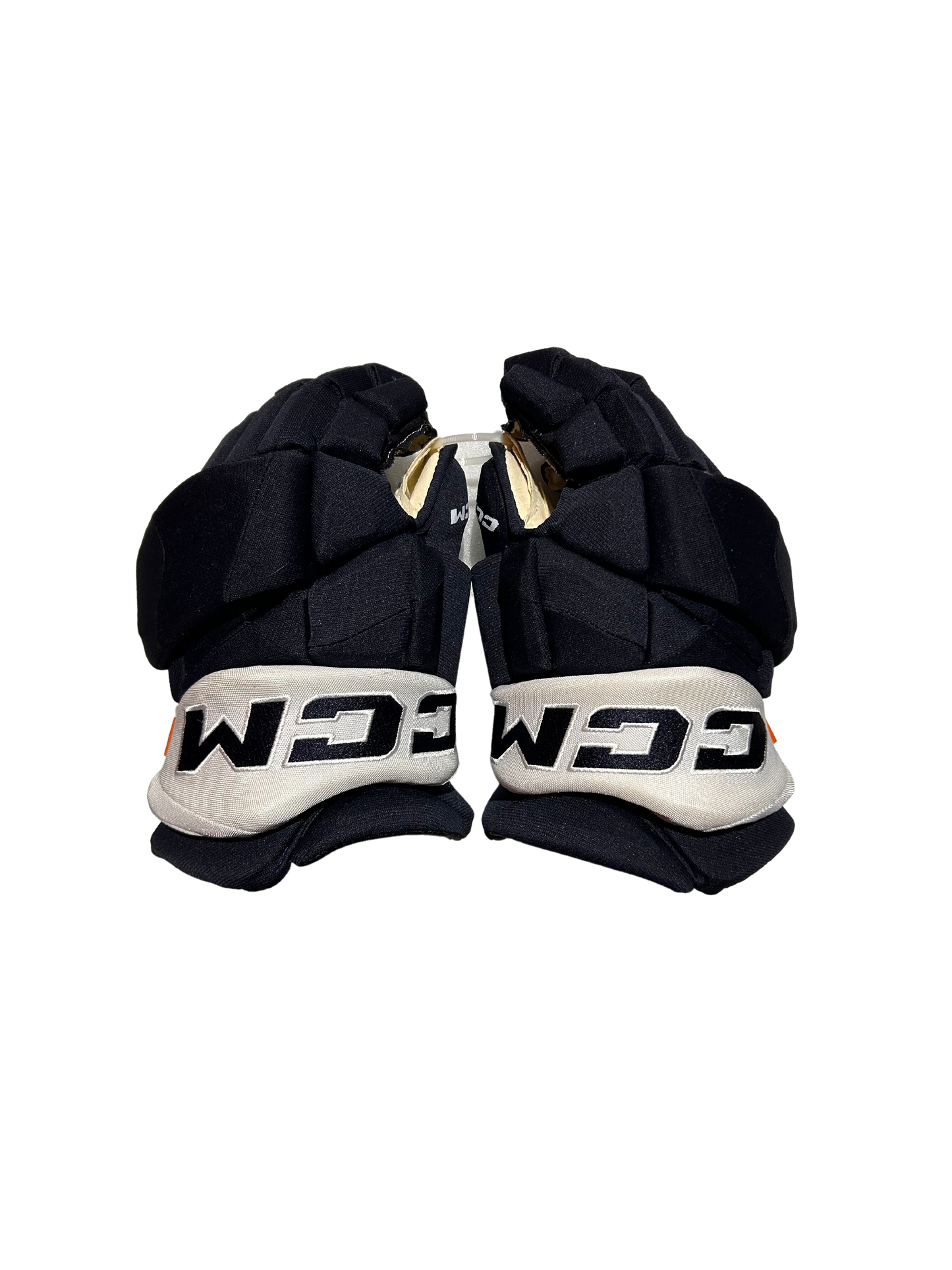 New Navy & White Team Issued Colorado Avalanche 14" CCM Jetspeed Gloves