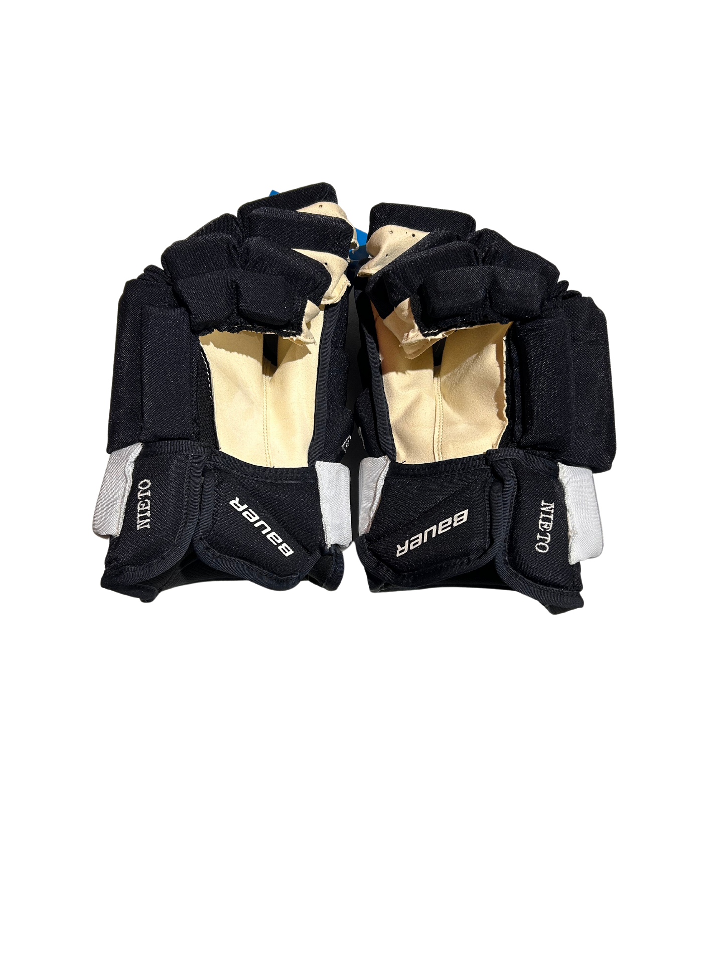 New Nieto Navy & White Colorado Avalanche 14" Bauer Pro Series Gloves