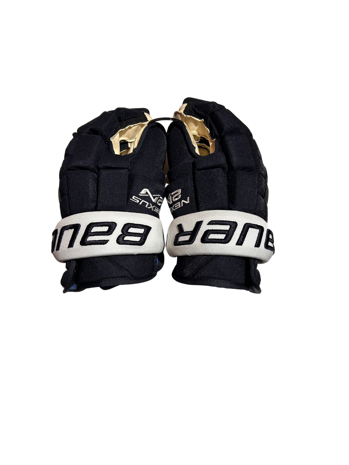 New Navy Team Issued Colorado Avalanche 14" Bauer Nexus 2N Pro Gloves