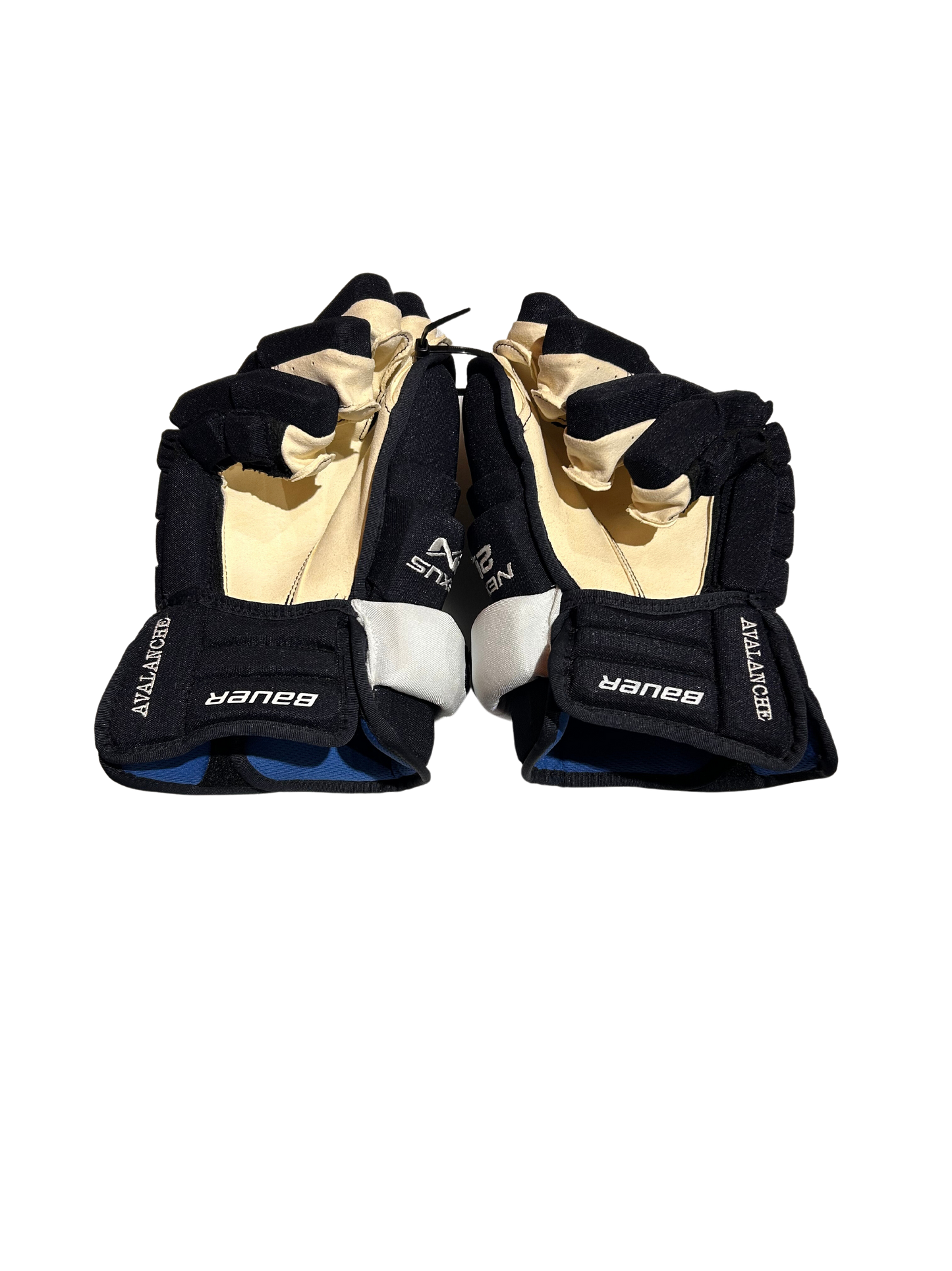 New Navy Team Issued Colorado Avalanche 14" Bauer Nexus 2N Pro Gloves