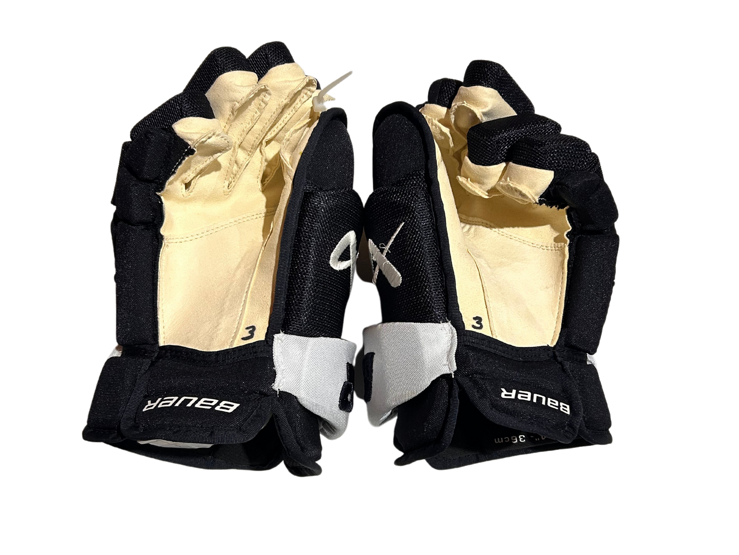 New Player Issued Navy Colorado Avalanche 14" Bauer Vapor Hyperlite Gloves