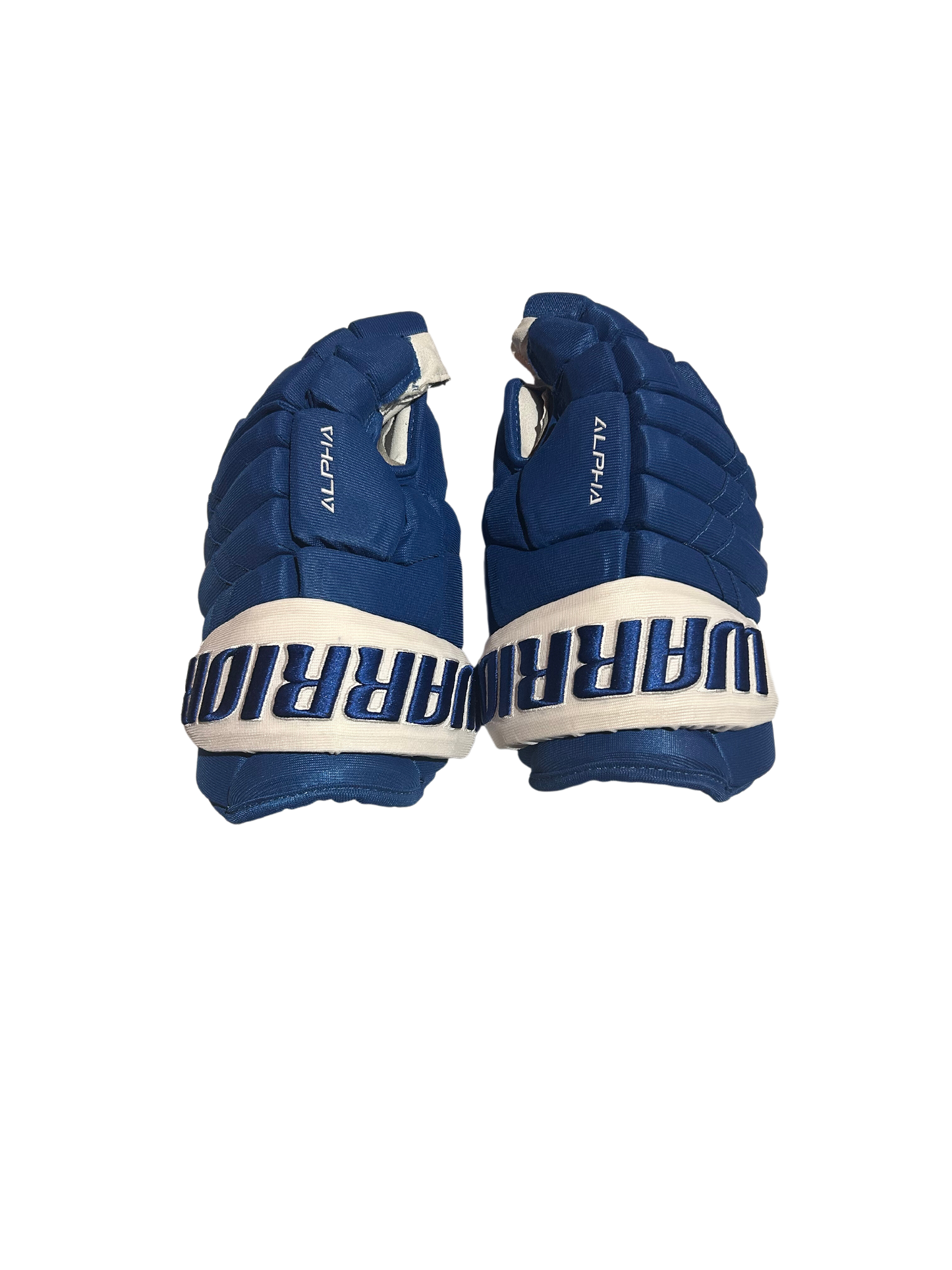 New Team Issued Blue Colorado Avalanche 14" Warrior DX Pro Gloves (Multiple Sizes)