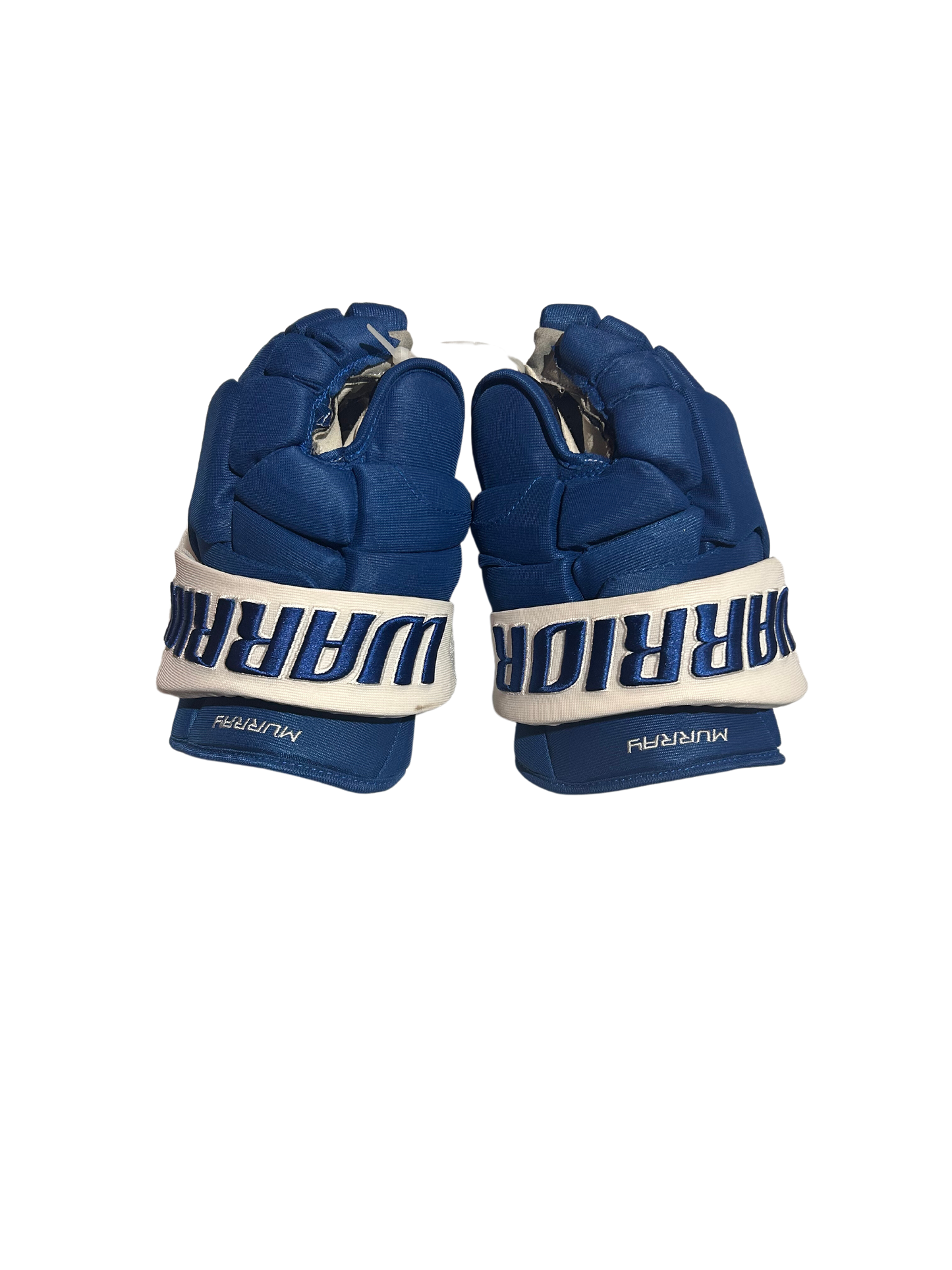 New Player Issued Blue Colorado Avalanche 14" Warrior Covert Gloves (Multiple Players)