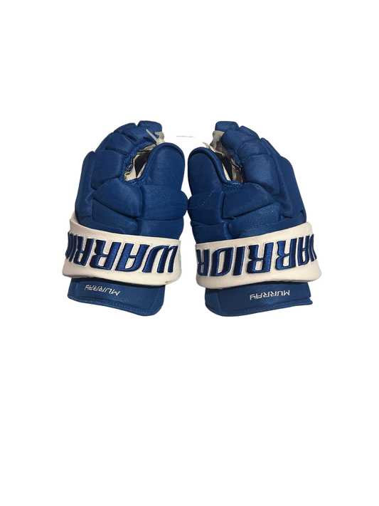 New Player Issued Blue Colorado Avalanche 14" Warrior Covert Gloves (Multiple Players)