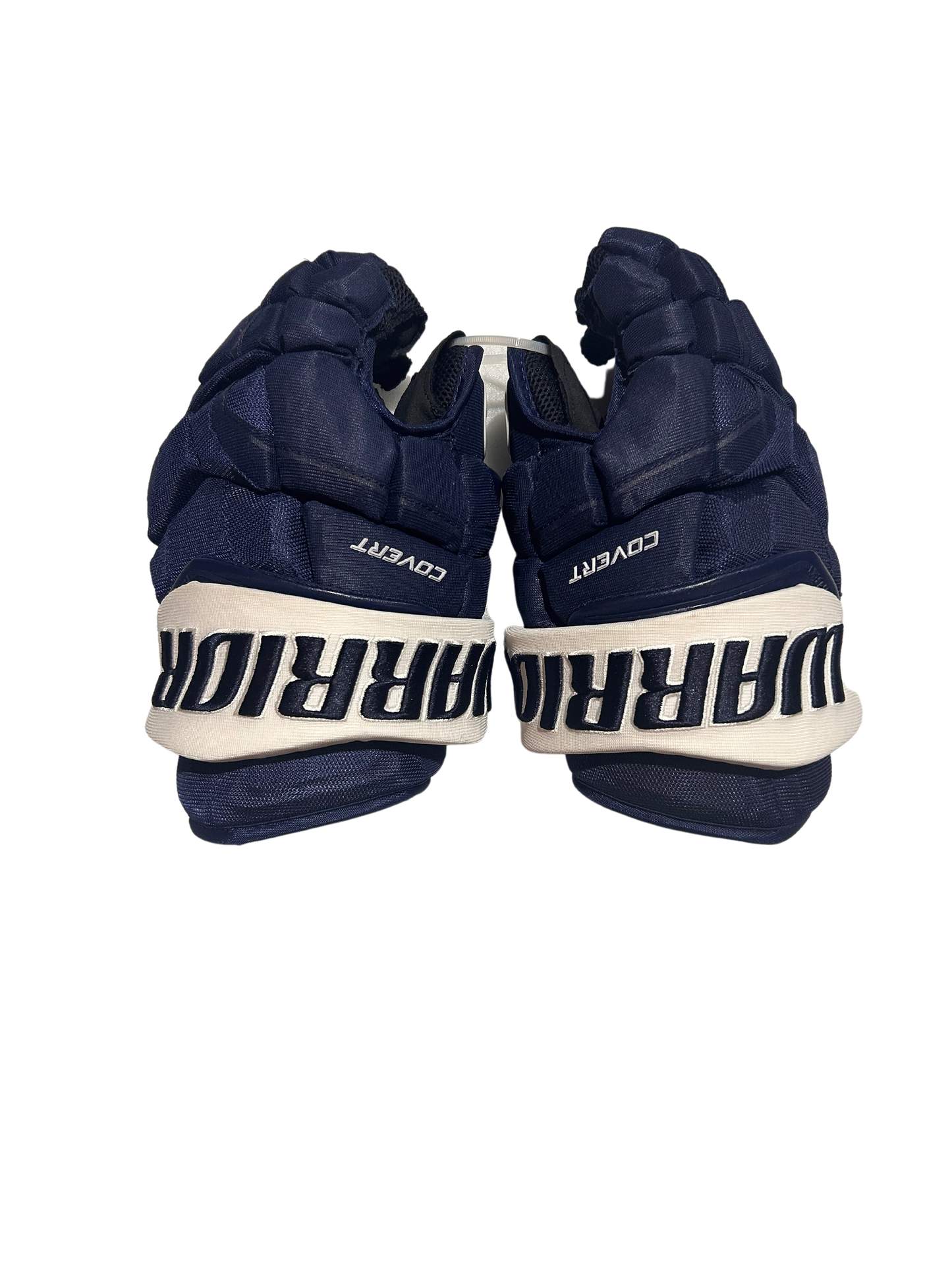 New Team Issued Navy & White Colorado Avalanche 14" Warrior Covert QRE Gloves