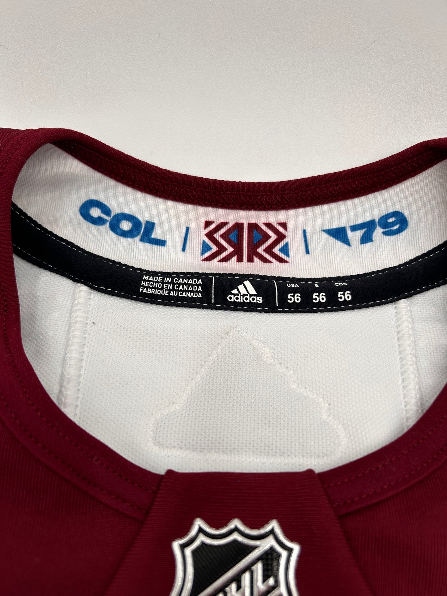 Colorado Avalanche Reverse Retro 1.0 Made in Canada Jersey