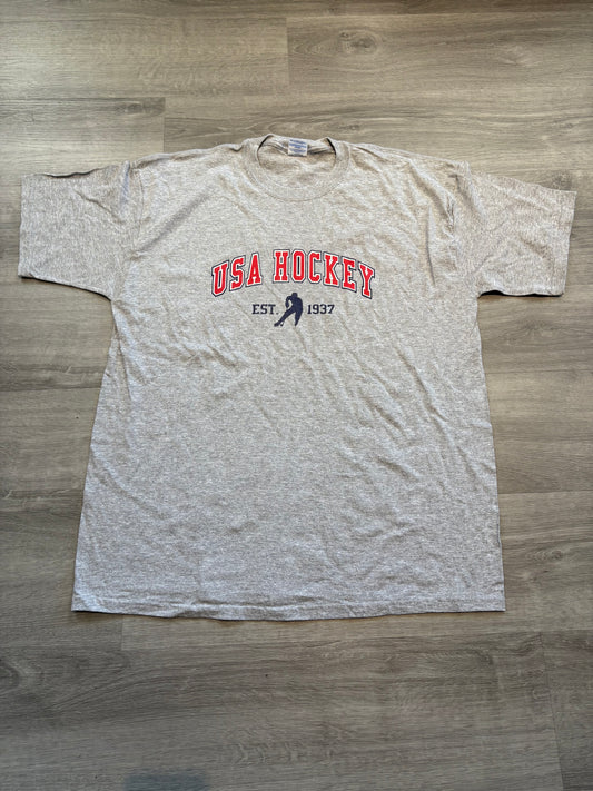 New Team USA Gray Nike Short Sleeve Shirt (Extra Large)