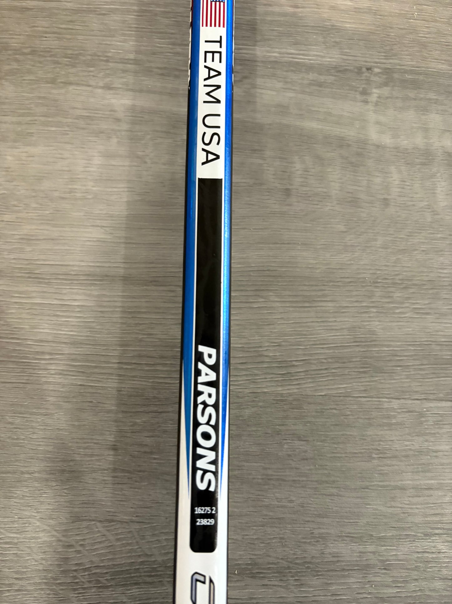 New TEAM USA Senior True Regular 25" Paddle Pro Stock Parsons Catalyst 9X3 Goalie Stick