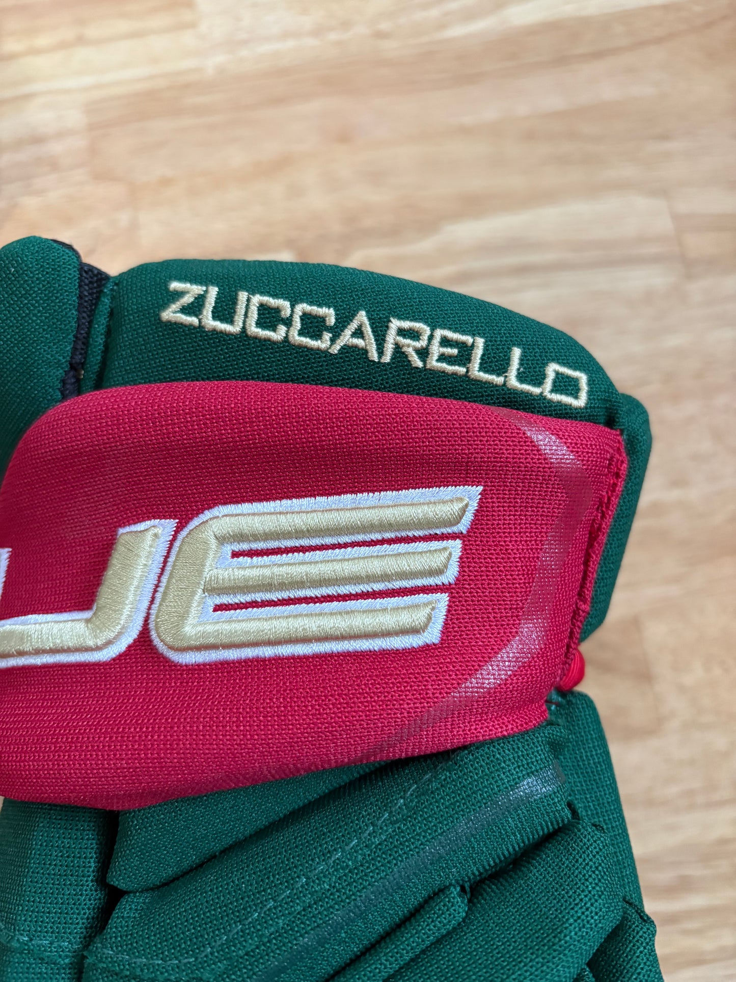 New Minnesota Wild True 13.5" Pro Stock Zuccarello Catalyst 9X Pro Gloves