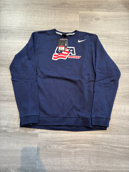New Blue Nike Team USA Pullover (Large)