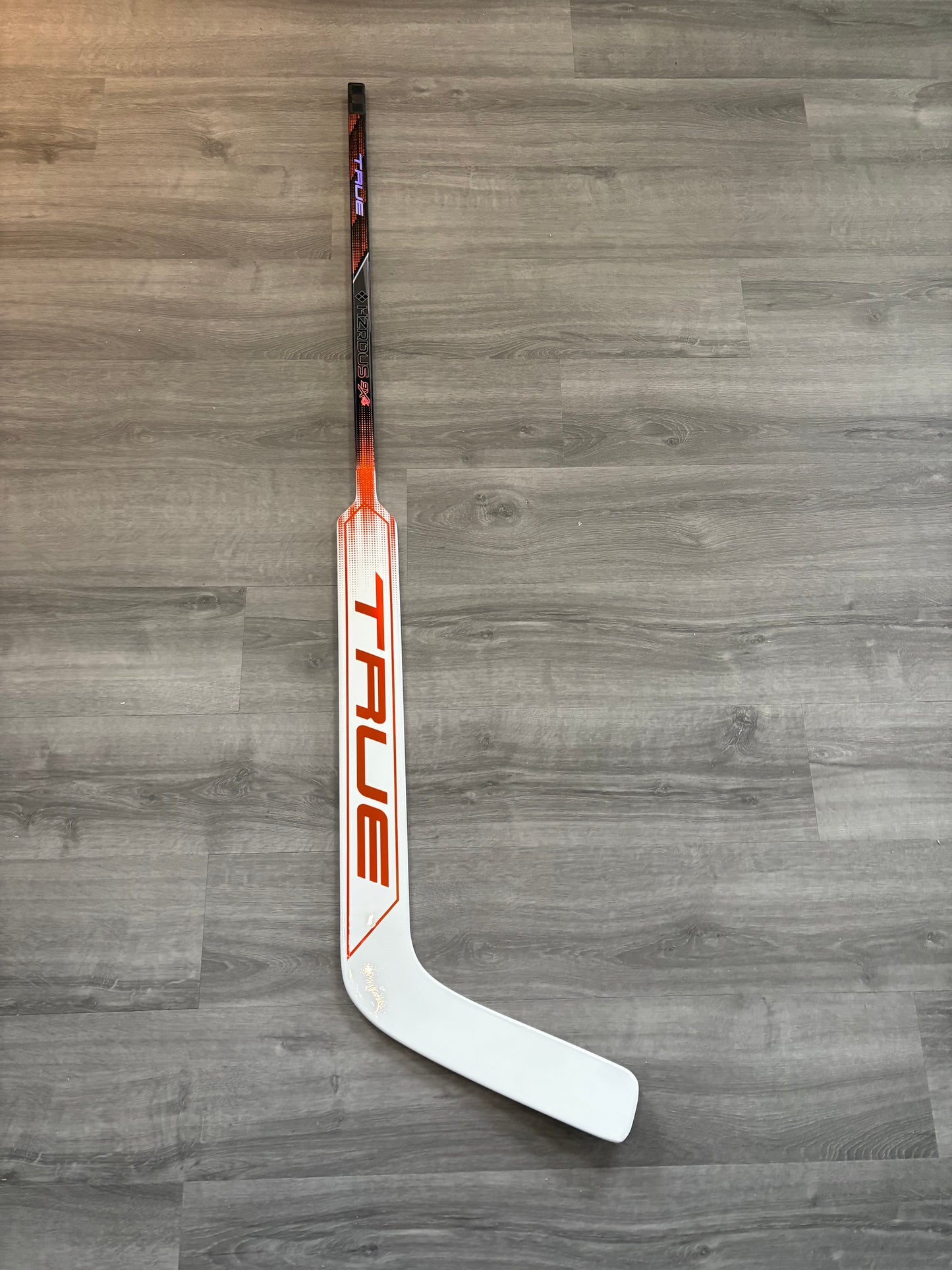 New Anaheim Ducks Senior True Regular 26" Paddle Pro Stock Gibson HZRDUS 9X4 Goalie Stick