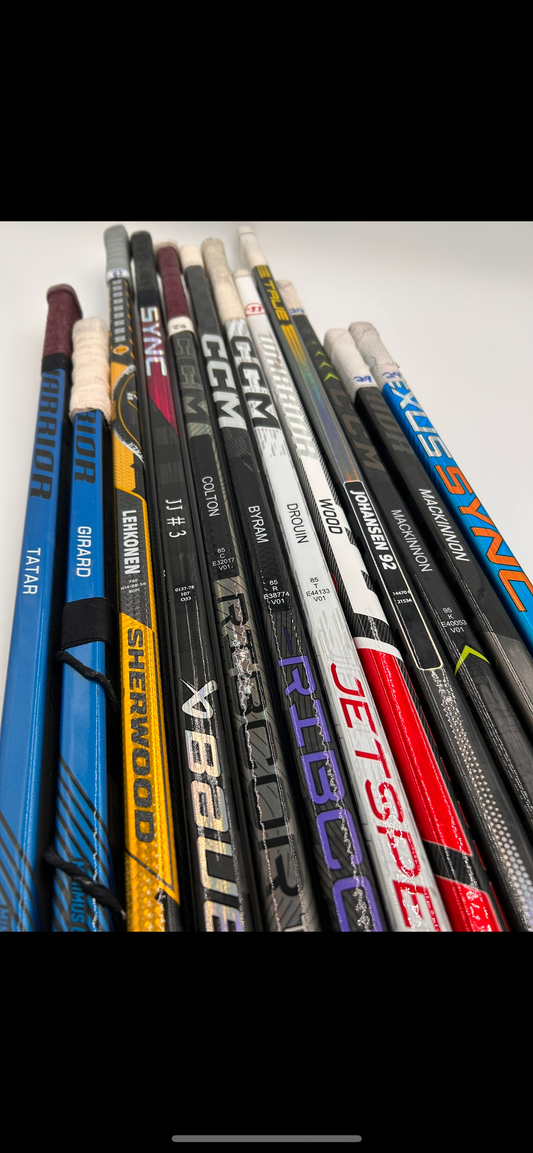 Colorado Avalanche Game-Used Sticks