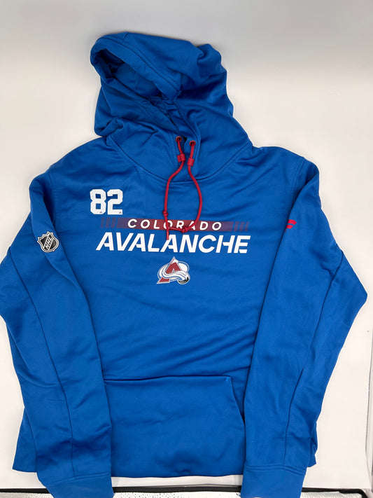 2022 Colorado Avalanche "Baby Blue" Player Worn Sweatshirts