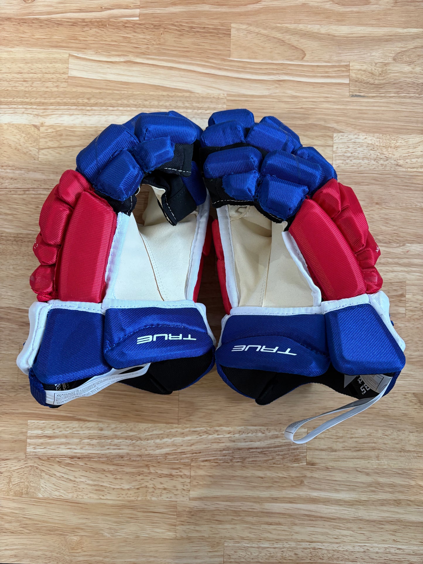 New New York Rangers True 13" Pro Stock Catalyst 9X Pro Gloves