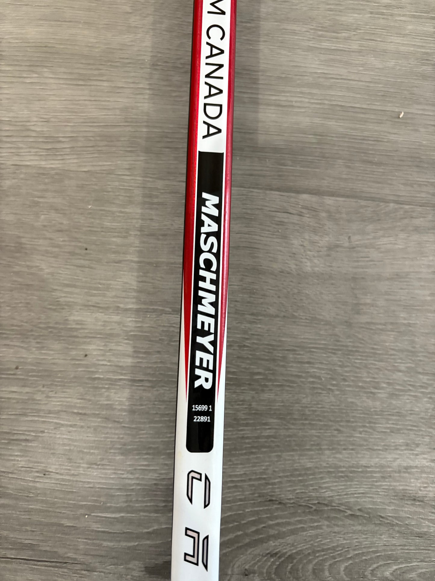 New Team Canada Senior True Regular 26" Paddle Pro Stock Maschmeyer Catalyst 9X3 Goalie Stick