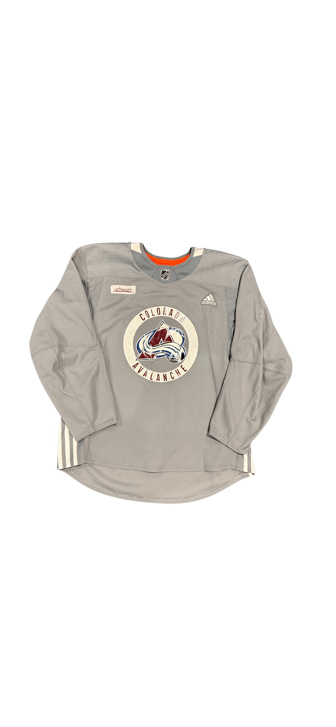 Colorado Avalanche Practice Jersey (UC Health Patch)