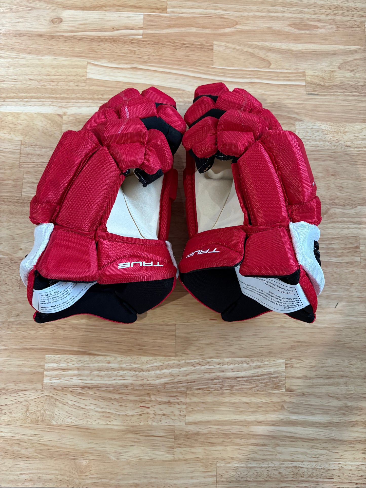 New Calgary Flames True 13" Pro Stock Catalyst 9X Pro Gloves