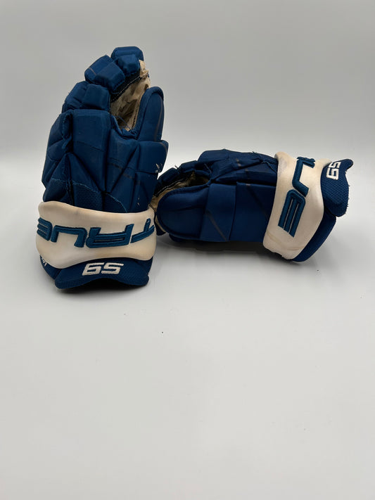 Ben Meyers Colorado Avalanche Game Worn Gloves