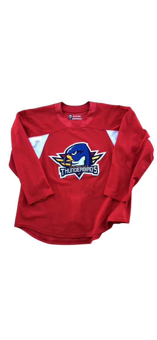 Used Springfield Thunderbirds Made in Canada CCM Practice Jersey (Multiple Colors & Sizes)