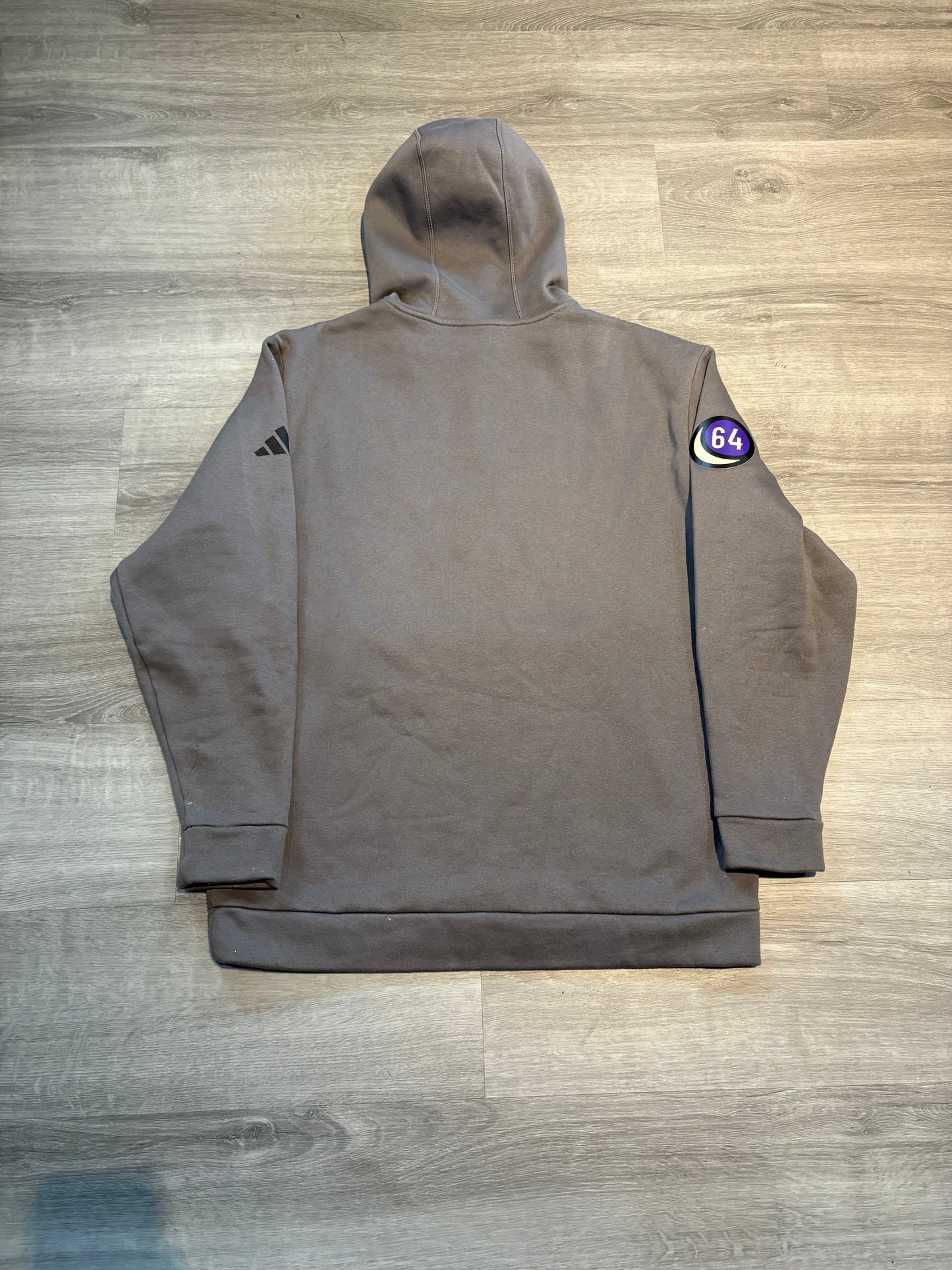 Arizona Coyotes Desert Night Player Worn Gray Adidas Hoodie
